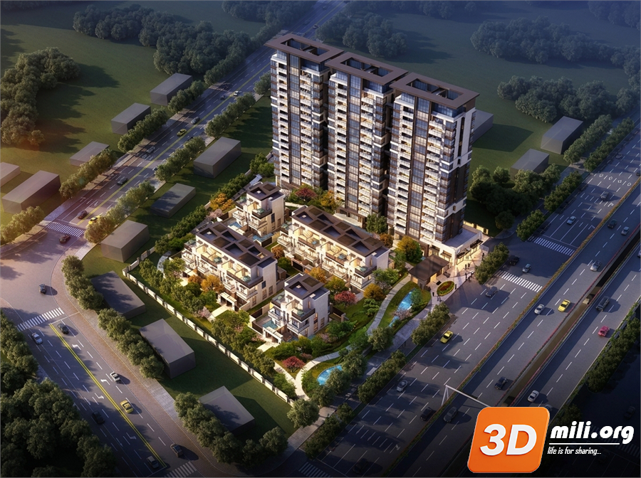Outdoor Building Skp Files